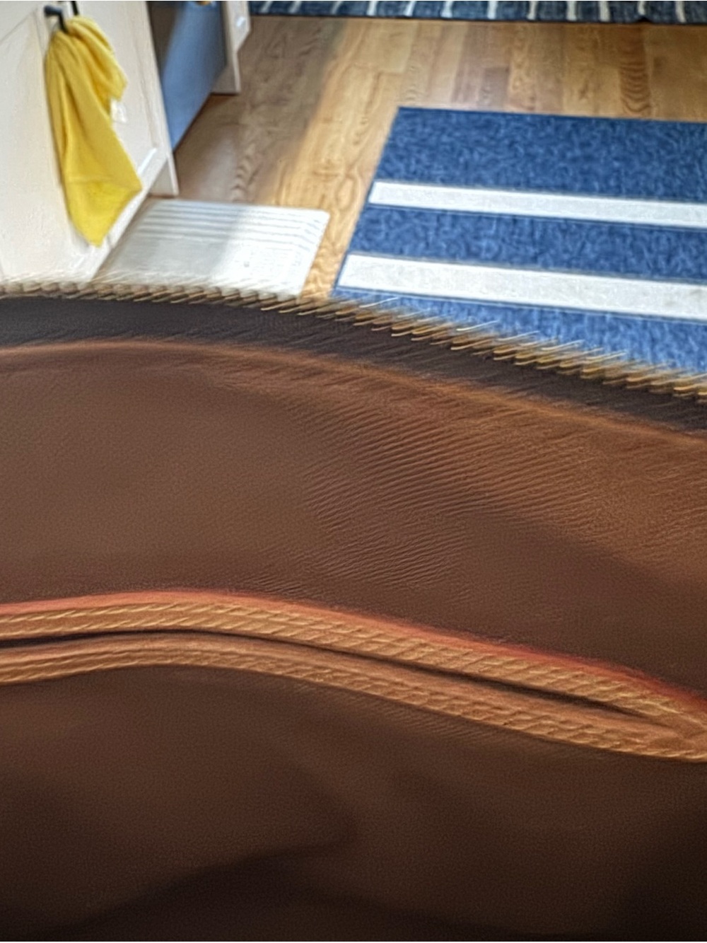 Authentic Louis Vuitton Brown Monogram Canvas Alma PM with Tan Trim - Picture 13 of 15